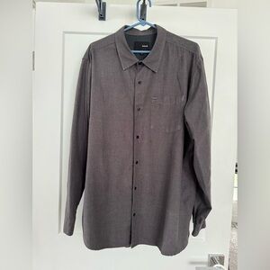 Hurley Black Casual Button Down Shirt with Classic Fit